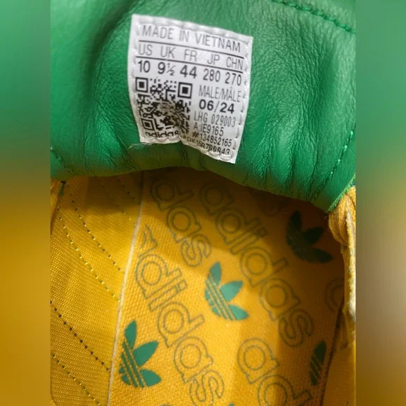 Adidas Originals Samba LT “Preloved Yellow/Green” Unisex Sneakers - Picture 11 of 11